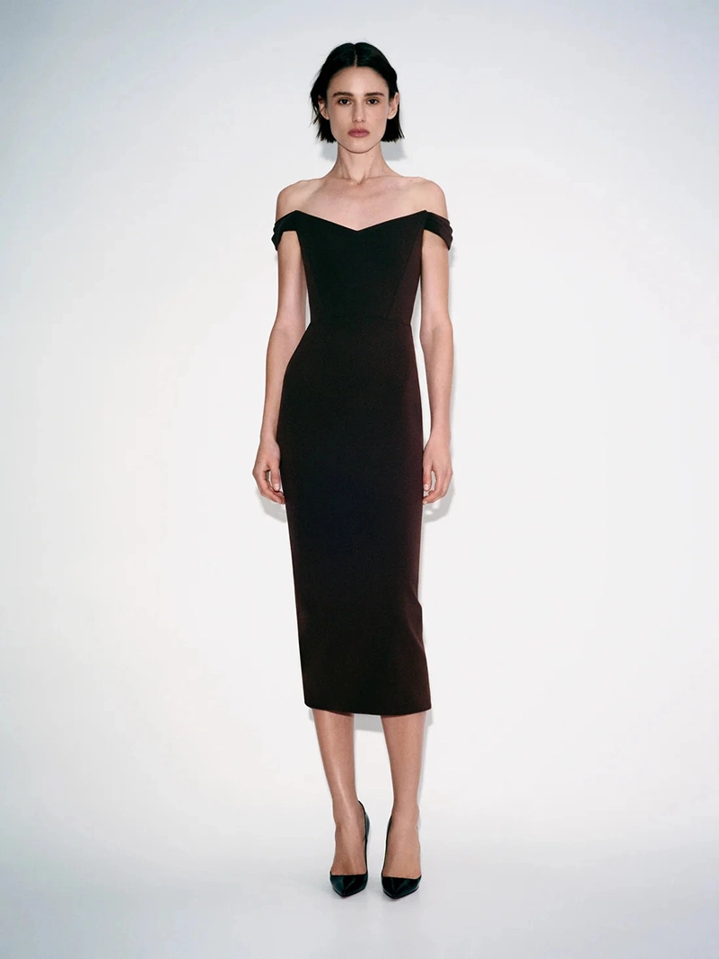 Alex Perry Pre Fall 2026 Moves From Leather To Liquid Satin