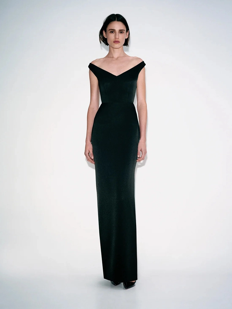 Alex Perry Pre Fall 2026 Moves From Leather To Liquid Satin