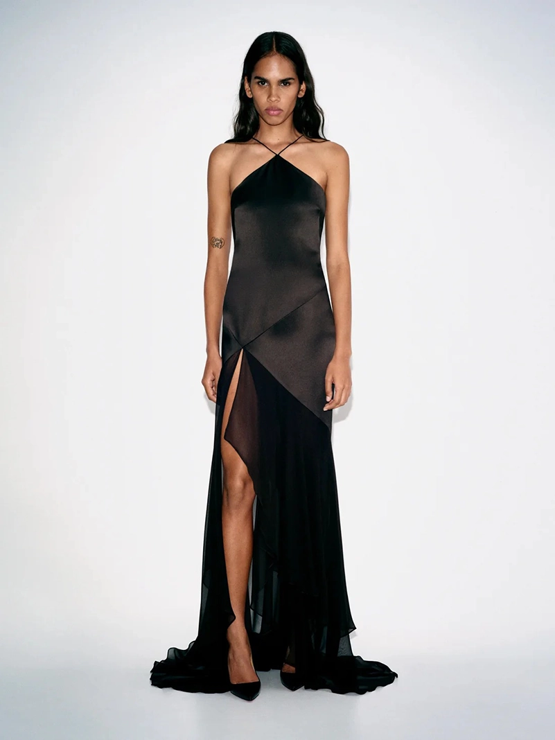 Alex Perry Pre Fall 2026 Moves From Leather To Liquid Satin