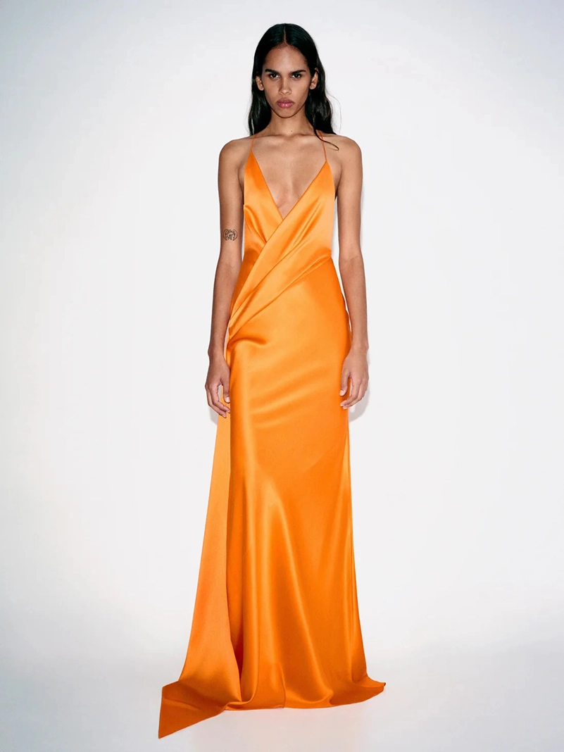 Alex Perry Pre Fall 2026 Moves From Leather To Liquid Satin