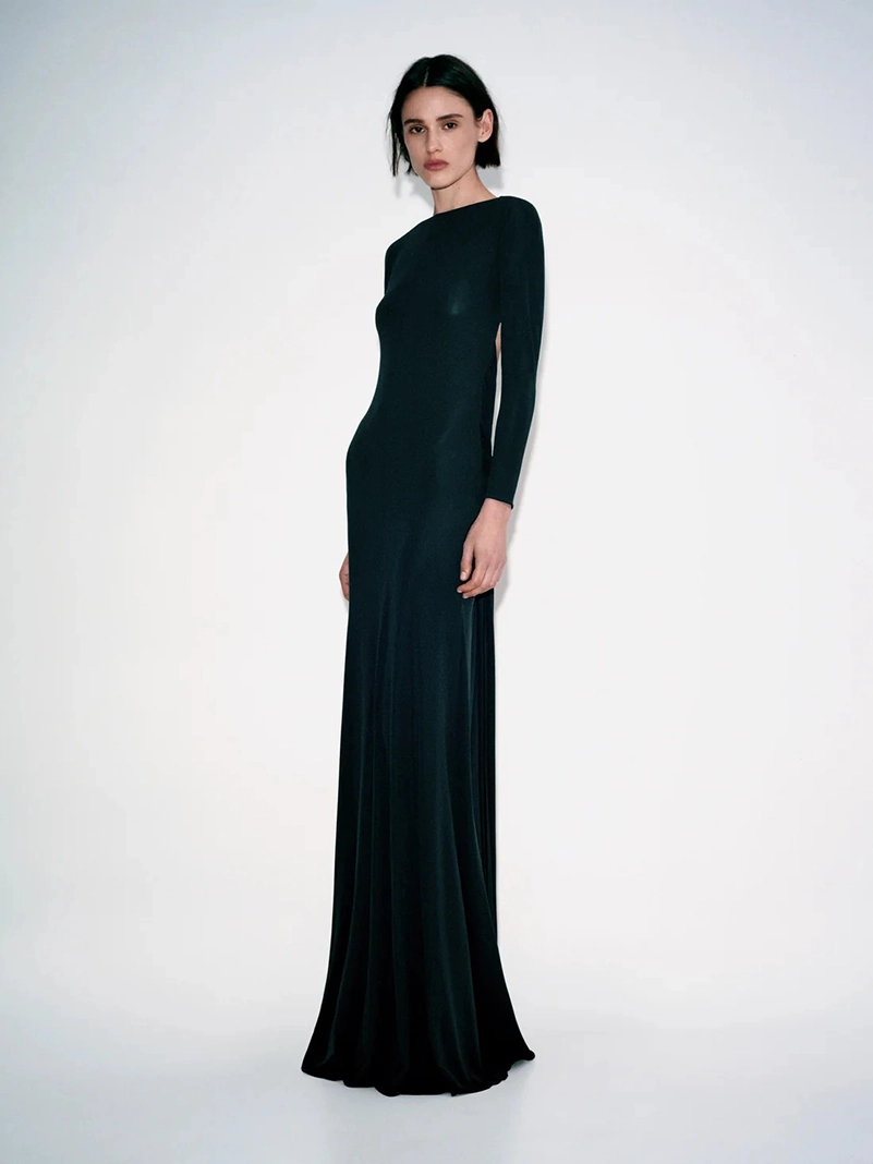 Alex Perry Pre Fall 2026 Moves From Leather To Liquid Satin