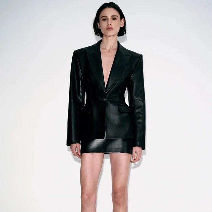 Alex Perry Pre Fall 2026 Moves From Leather To Liquid Satin