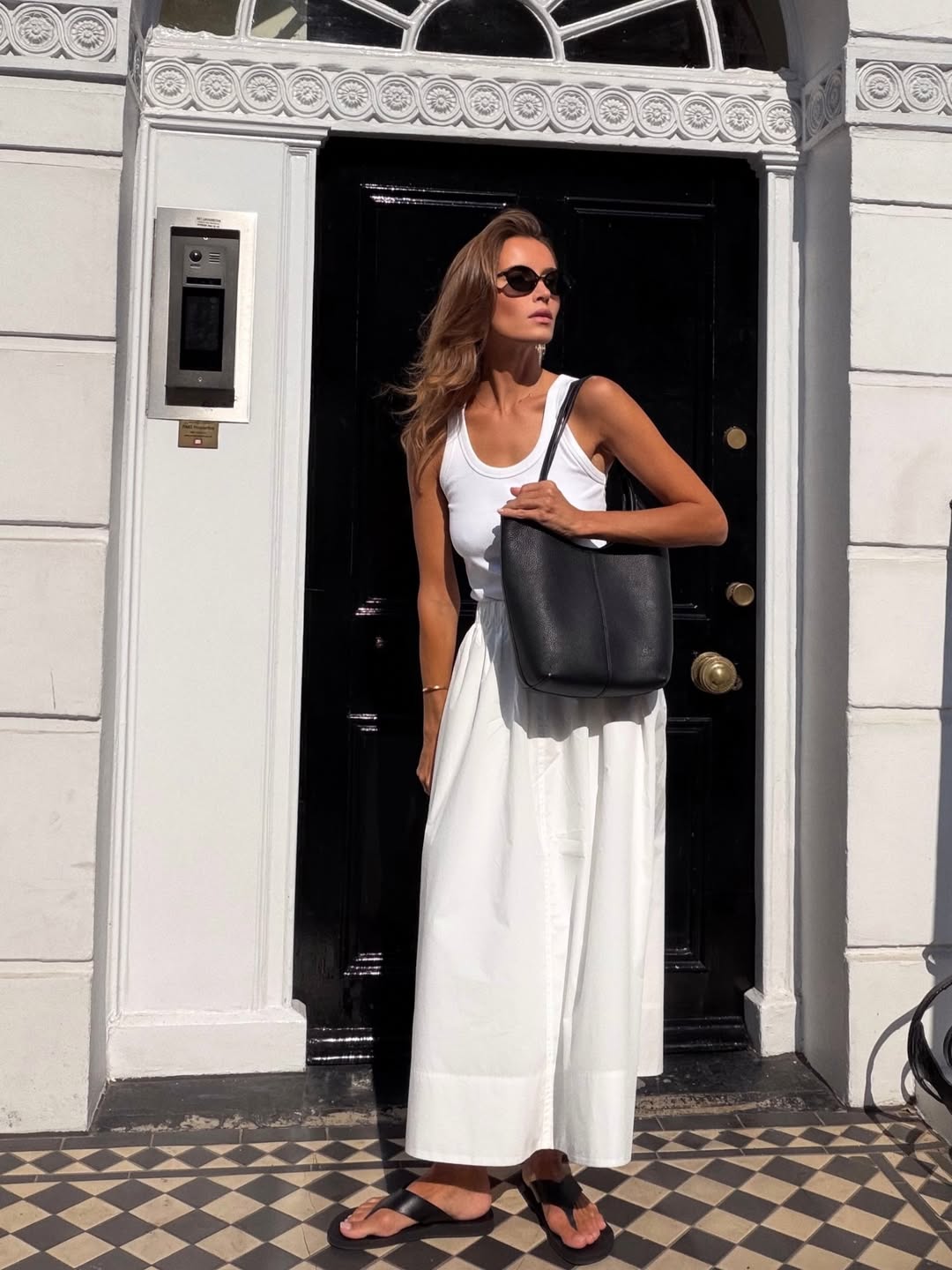 Office Maiden Maxi Skirt Outfit