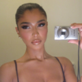lacquered lips