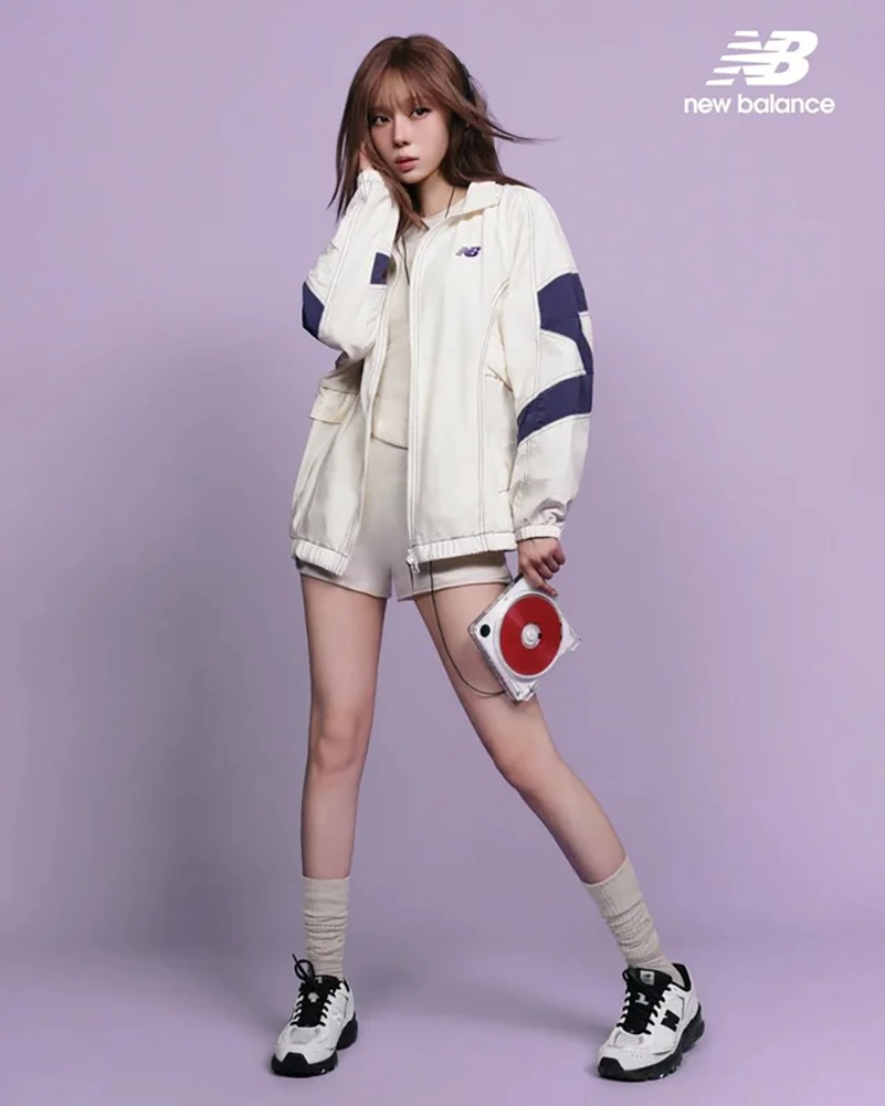Aespa’s Winter Fronts New Balance Fw26 In The Escape Windbreaker