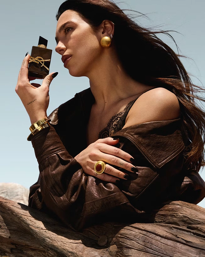 Dua Lipa Turns Up The Heat For Ysl Libre Santal Couture