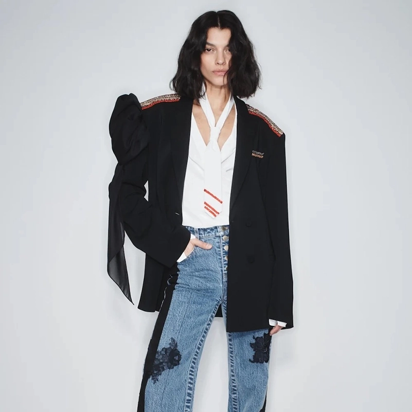 Hellessy Pre-Fall 2026 Gives Track Stripes A Night-Out Upgrade