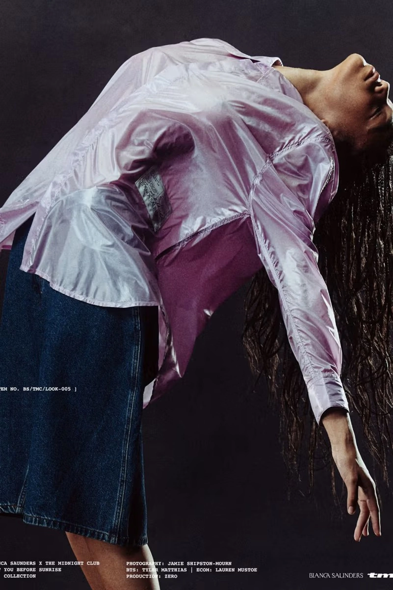 Bianca Saunders X The Midnight Club Take Ss27 After Dark