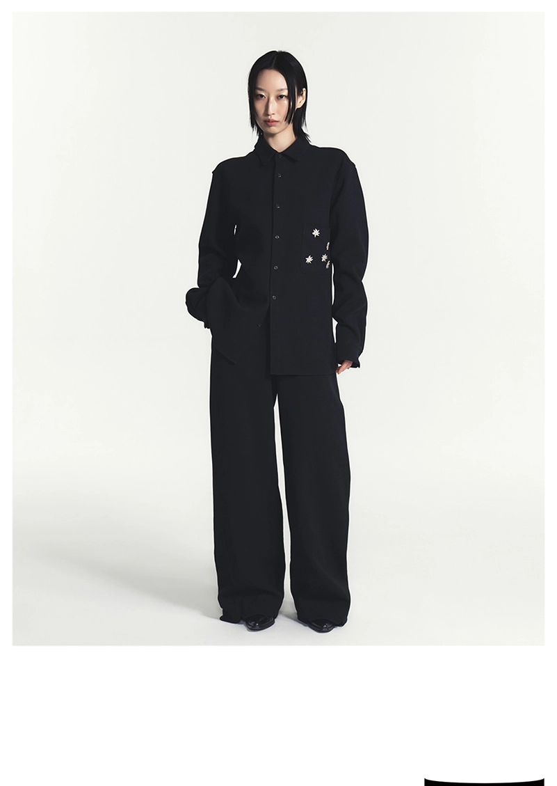 Hankim Aw26 Edelweiss Gives Dark Dressing A Delicate Counterpoint