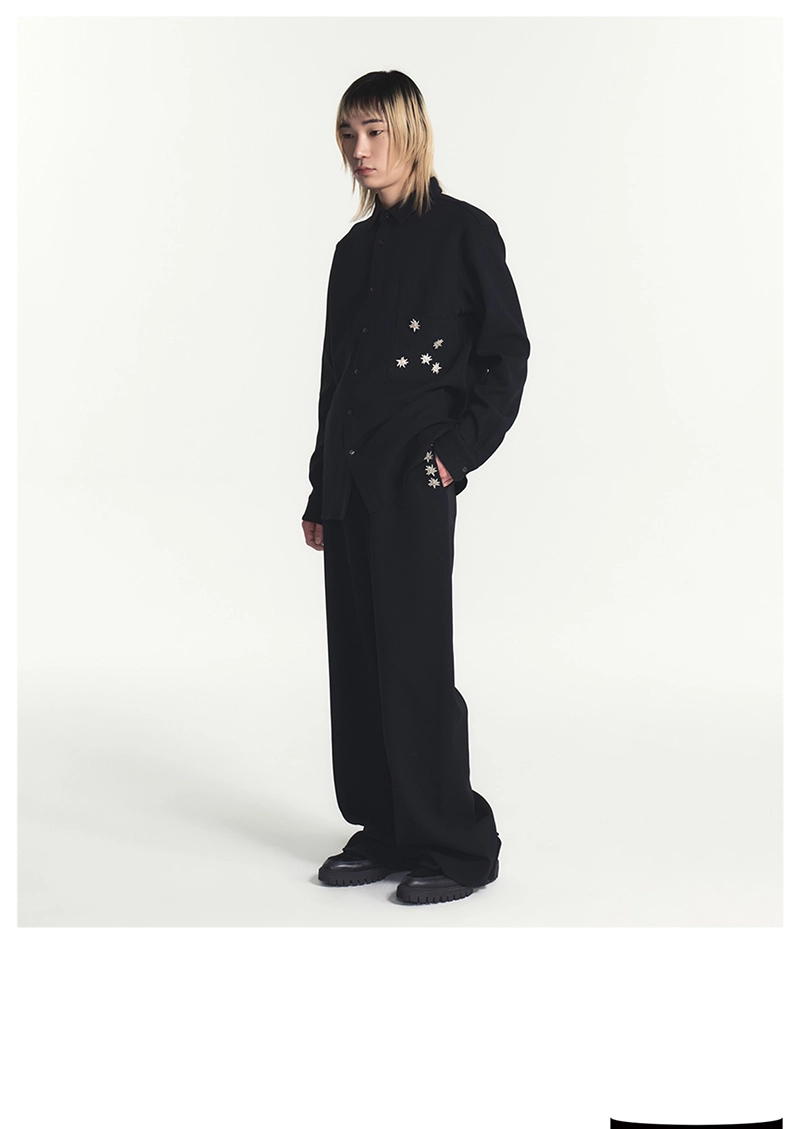 Hankim Aw26 Edelweiss Gives Dark Dressing A Delicate Counterpoint