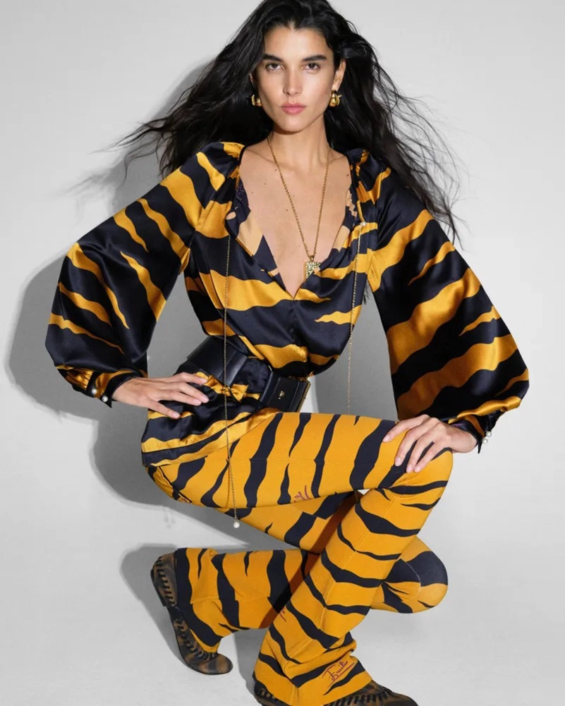 Pucci Fall 2026 Mixes Graphic Prints With Nightclub Glamour