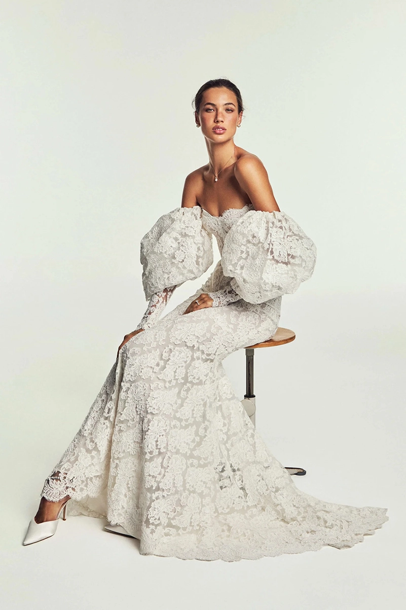 Monique Lhuillier Spring 2027 Bridal Loosens Up The Traditional Gown