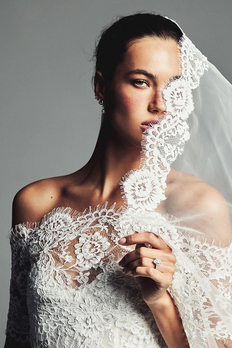 Monique Lhuillier Spring 2027 Bridal Loosens Up The Traditional Gown