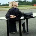 Jil Sander Fall 2026 Turns an Airfield Into a Very Strange Living Room