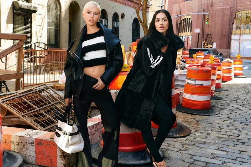 Iris Law And Amelia Gray Twin Their Way Through Dkny Fall 2026