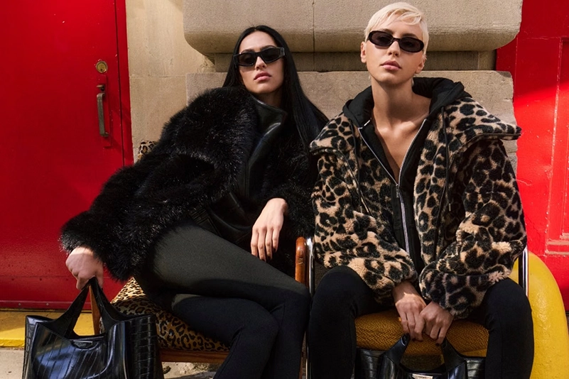 Iris Law And Amelia Gray Twin Their Way Through Dkny Fall 2026
