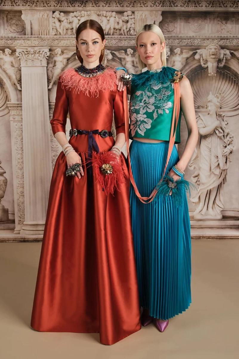 Reem Acra Resort 2027 Goes From Venetian Palazzos To Jewel-Tone Evenings