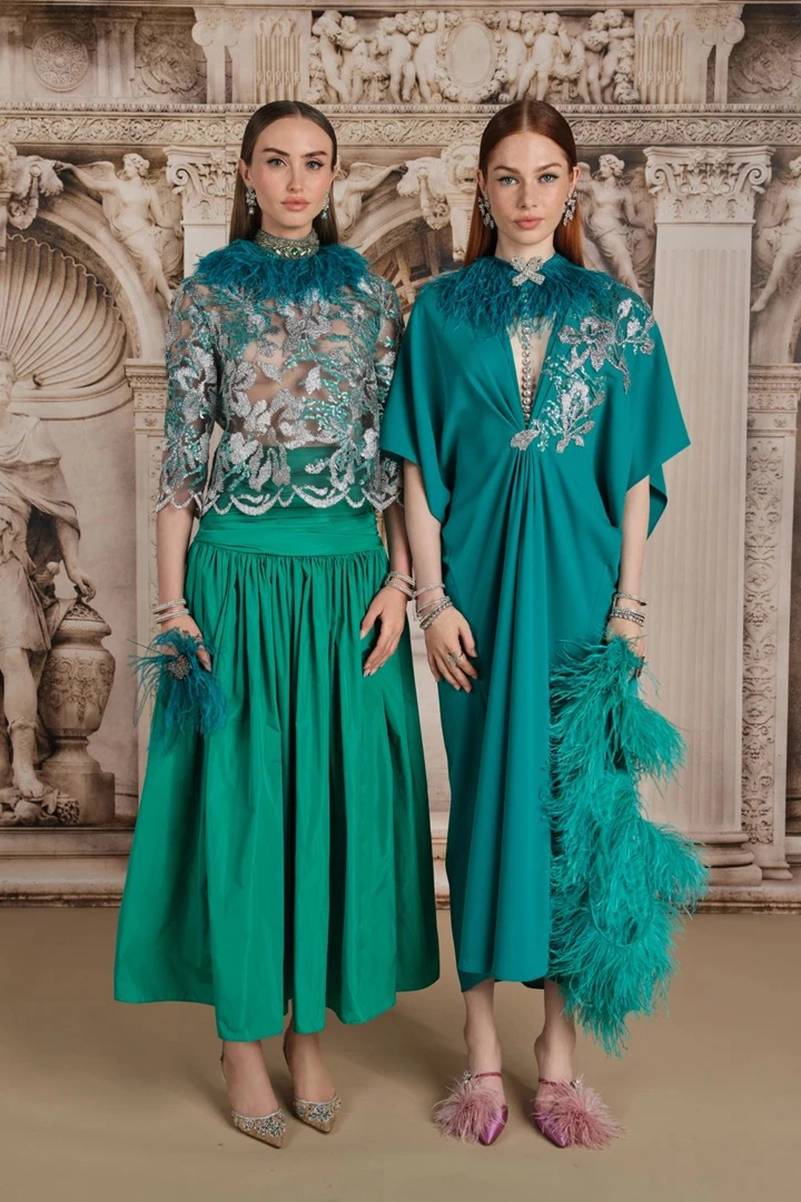 Reem Acra Resort 2027 Goes From Venetian Palazzos To Jewel-Tone Evenings