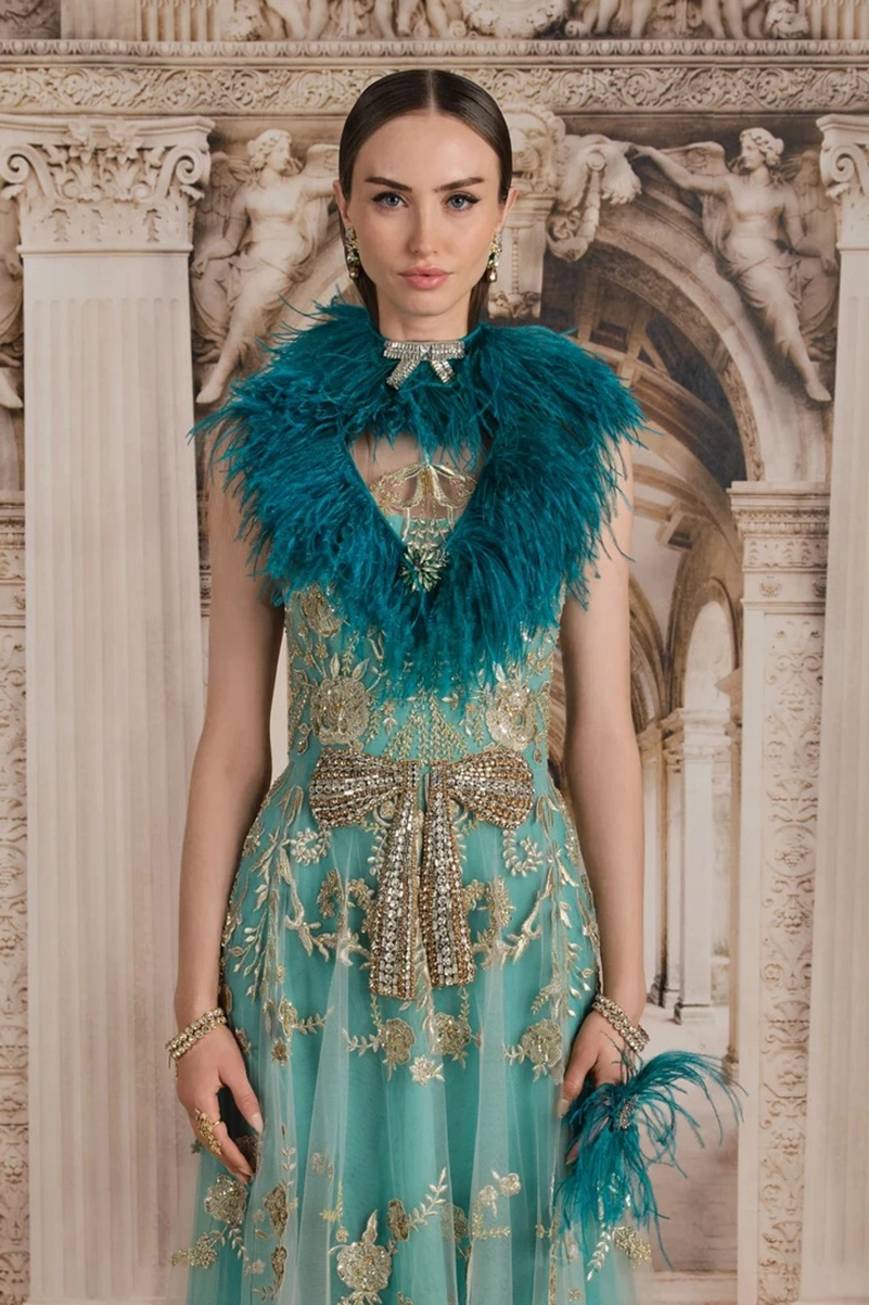 Reem Acra Resort 2027 Goes From Venetian Palazzos To Jewel-Tone Evenings