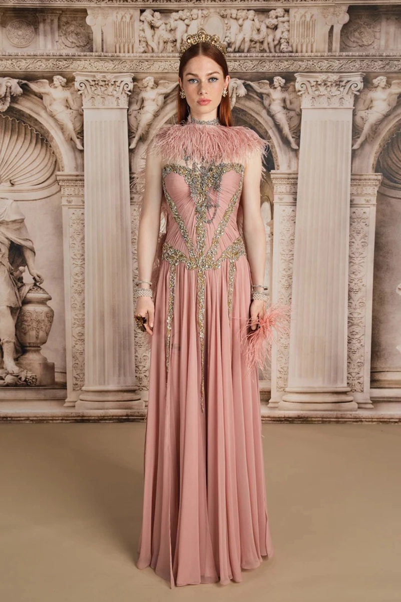 Reem Acra Resort 2027 Goes From Venetian Palazzos To Jewel-Tone Evenings