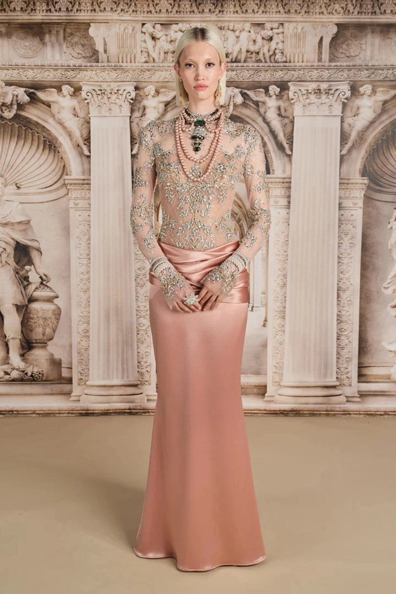 Reem Acra Resort 2027 Goes From Venetian Palazzos To Jewel-Tone Evenings