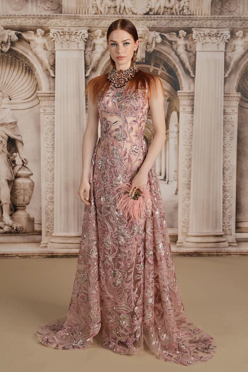 Reem Acra Resort 2027 Goes From Venetian Palazzos To Jewel-Tone Evenings