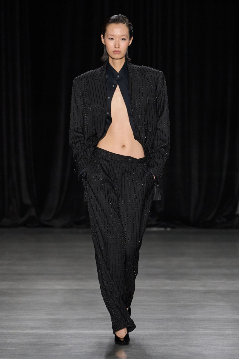 Christian Cowan Spring 2027 Turns Hollywood Siren Dressing Inside Out