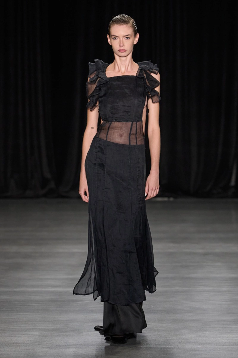 Christian Cowan Spring 2027 Turns Hollywood Siren Dressing Inside Out