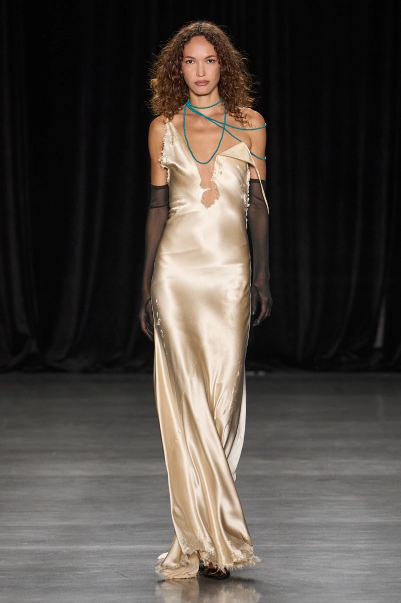 Christian Cowan Spring 2027 Turns Hollywood Siren Dressing Inside Out