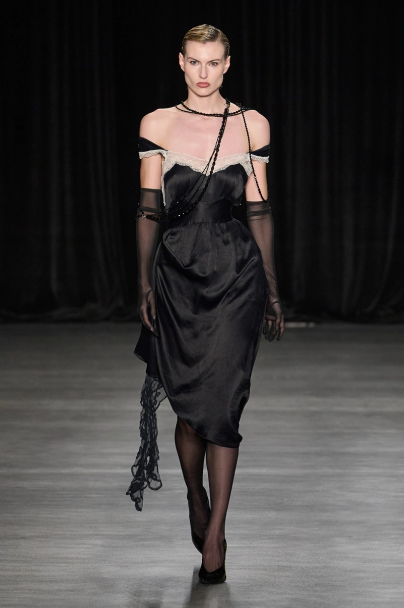 Christian Cowan Spring 2027 Turns Hollywood Siren Dressing Inside Out