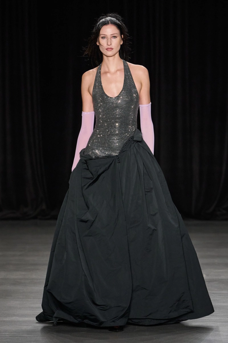 Christian Cowan Spring 2027 Turns Hollywood Siren Dressing Inside Out