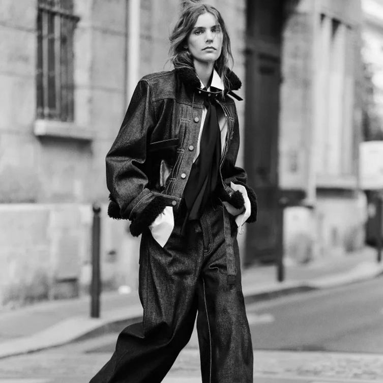 Levi’s x sacai FW26 Reworks Denim With Sherpa and Wide-Leg Shapes