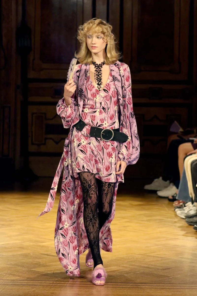 Anna Sui Spring 2027 Wonderment Mixes Lingerie, Denim And Lace
