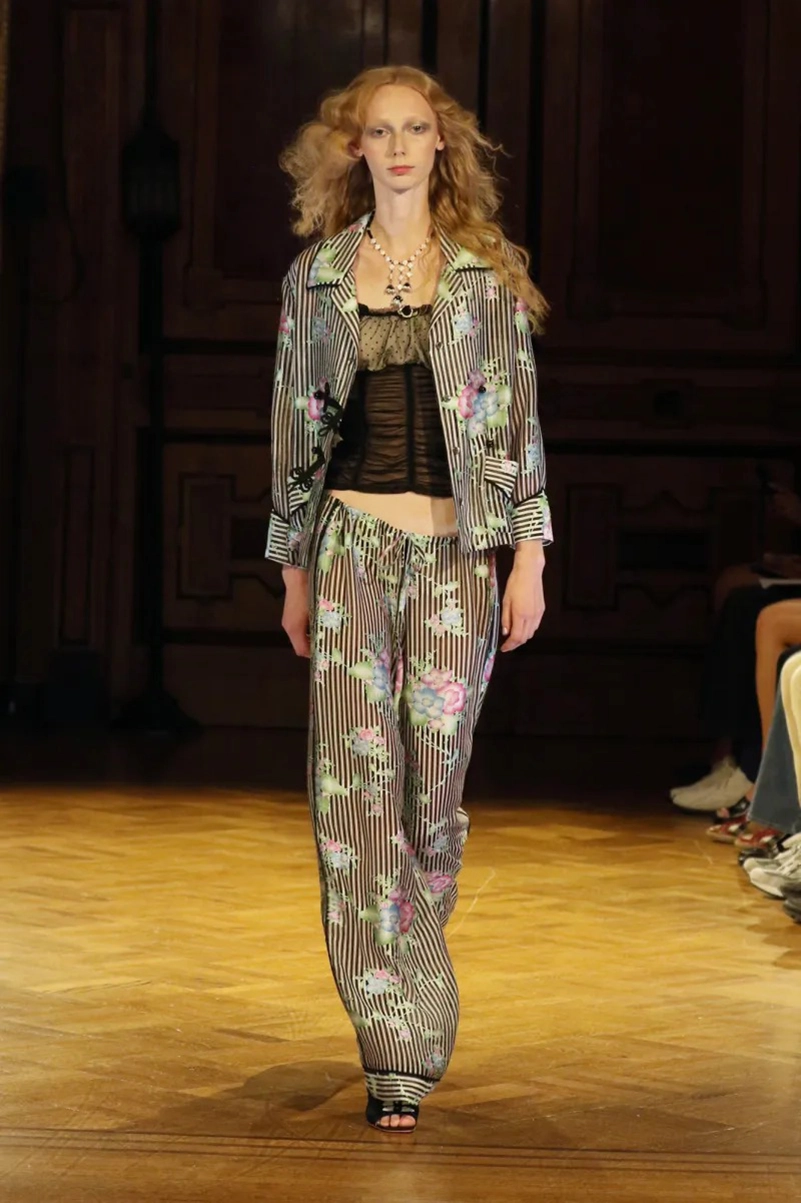 Anna Sui Spring 2027 Wonderment Mixes Lingerie, Denim And Lace
