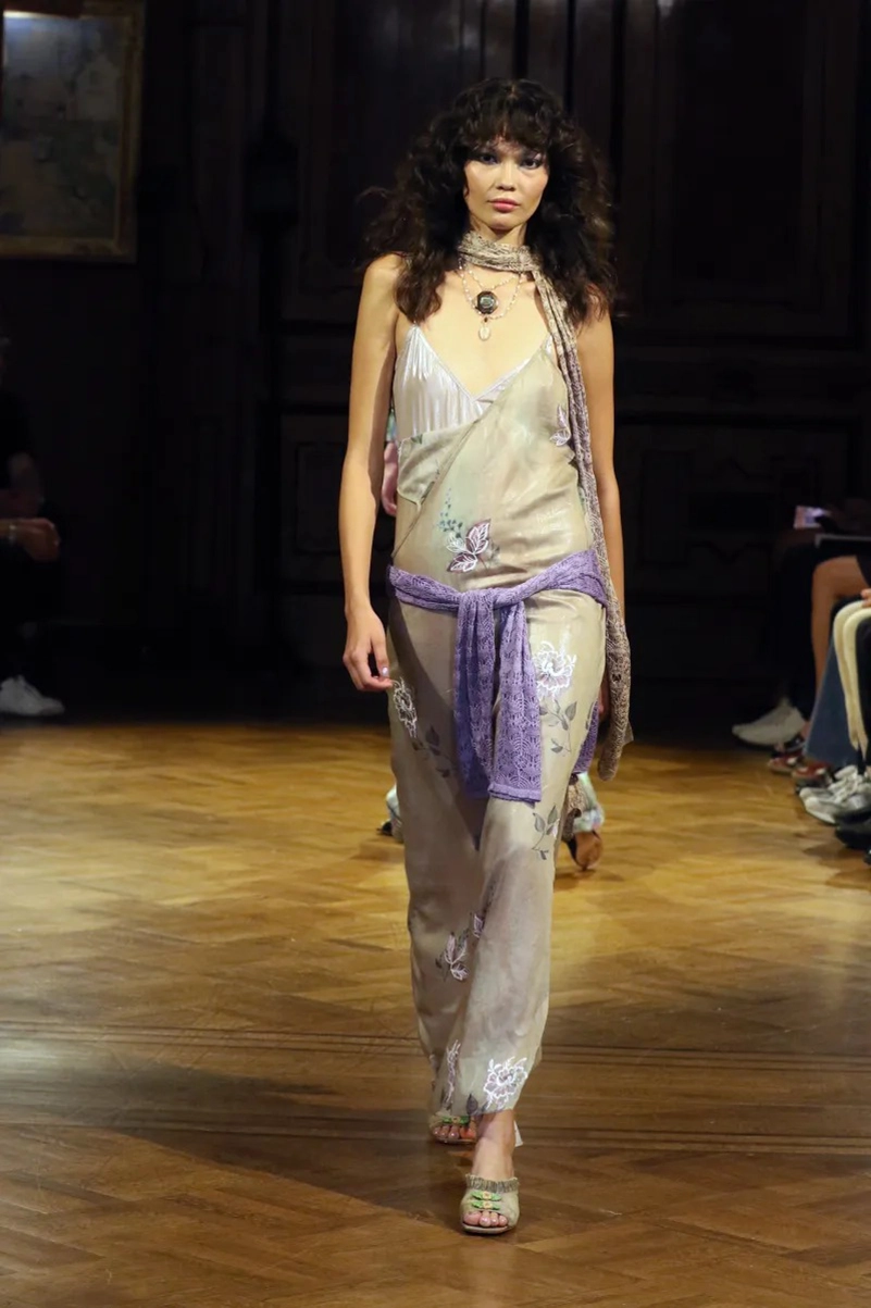 Anna Sui Spring 2027 Wonderment Mixes Lingerie, Denim And Lace