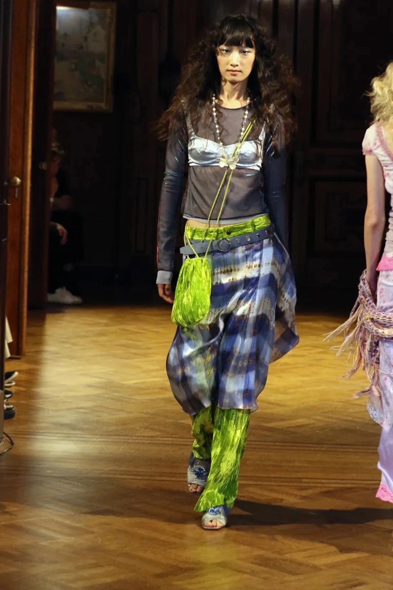 Anna Sui Spring 2027 Wonderment Mixes Lingerie, Denim And Lace