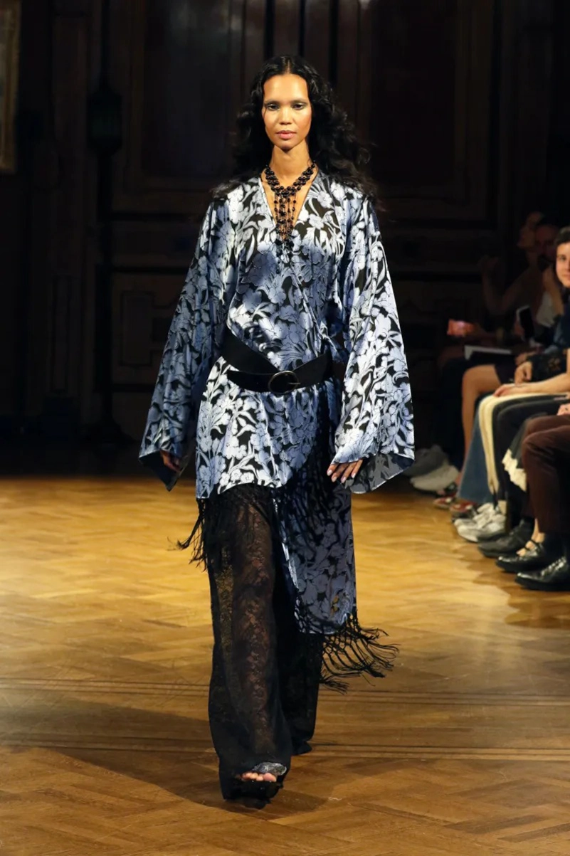 Anna Sui Spring 2027 Wonderment Mixes Lingerie, Denim And Lace