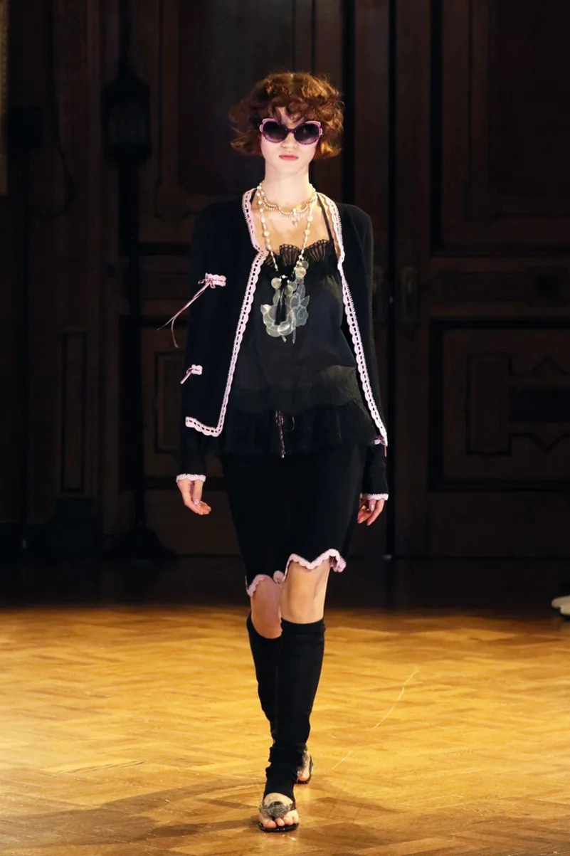 Anna Sui Spring 2027 Wonderment Mixes Lingerie, Denim And Lace