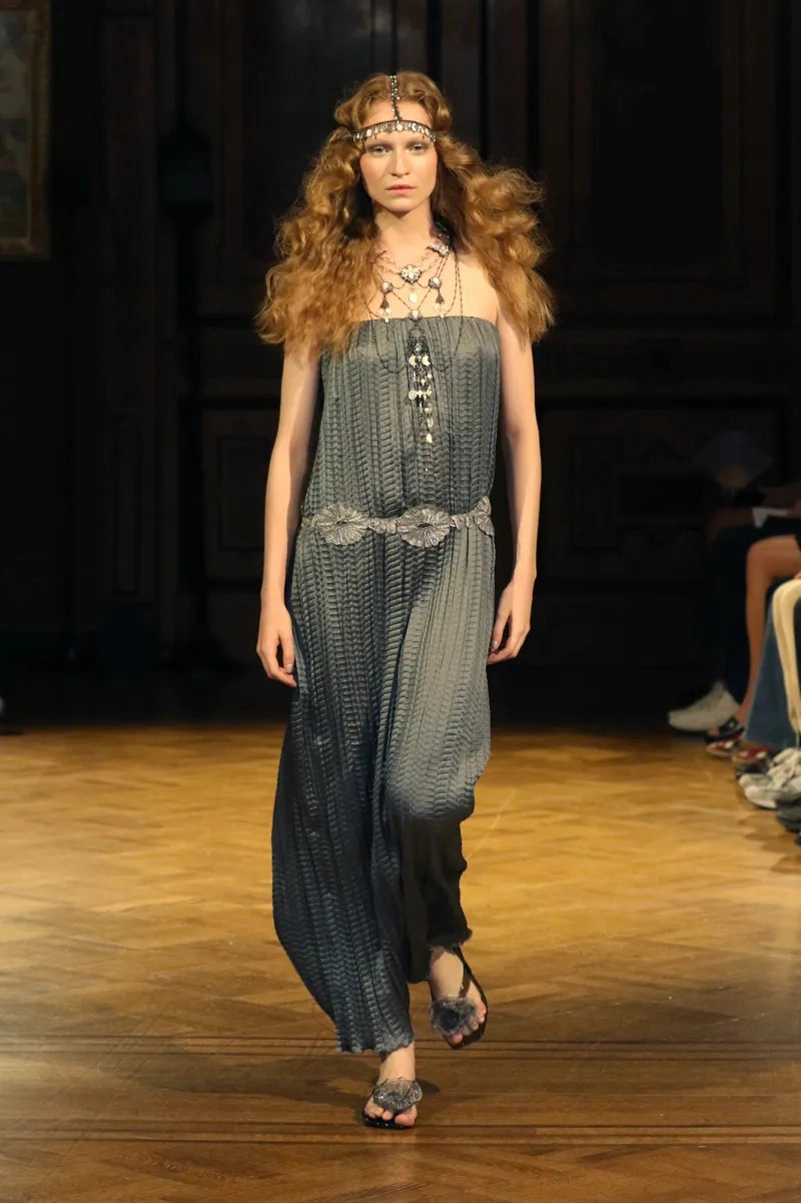 Anna Sui Spring 2027 Wonderment Mixes Lingerie, Denim And Lace