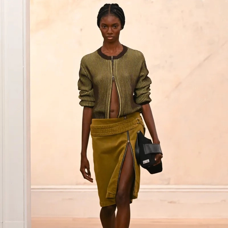 Eckhaus Latta Spring 2027 Keeps Downtown Style Loose, Metallic And Unpredictable