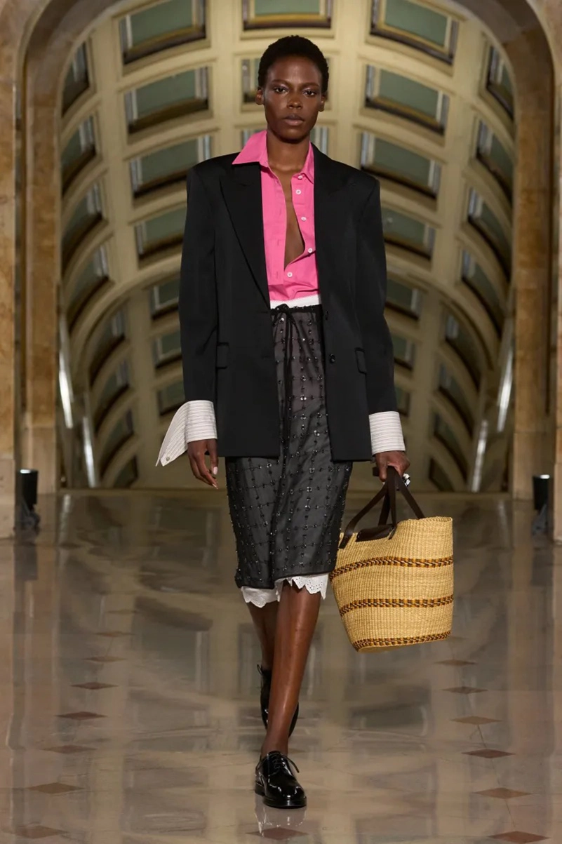 Altuzarra Spring 2027 Pushes Masculine Tailoring Into A More Playful Place