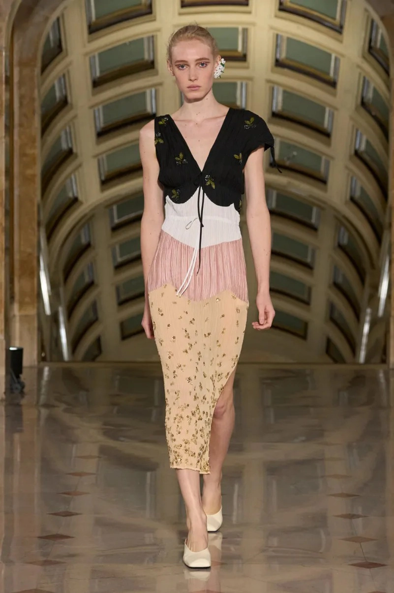 Altuzarra Spring 2027 Pushes Masculine Tailoring Into A More Playful Place