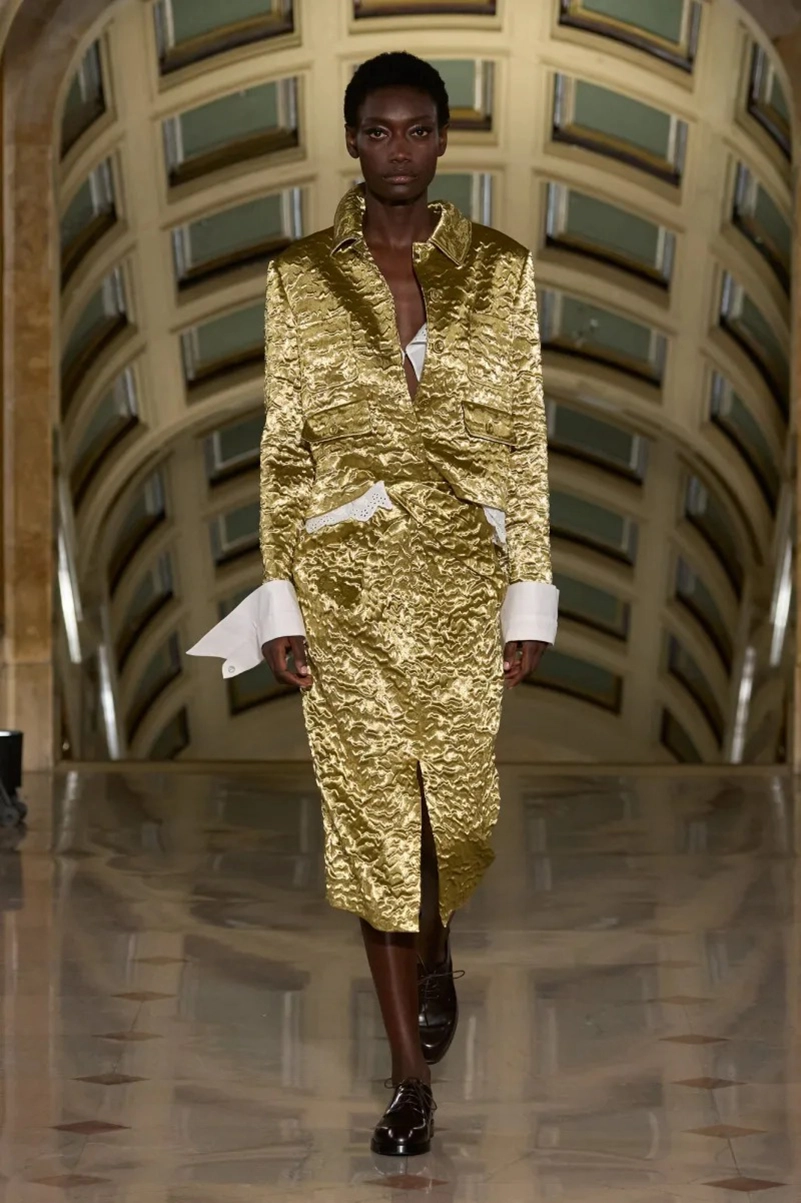Altuzarra Spring 2027 Pushes Masculine Tailoring Into A More Playful Place