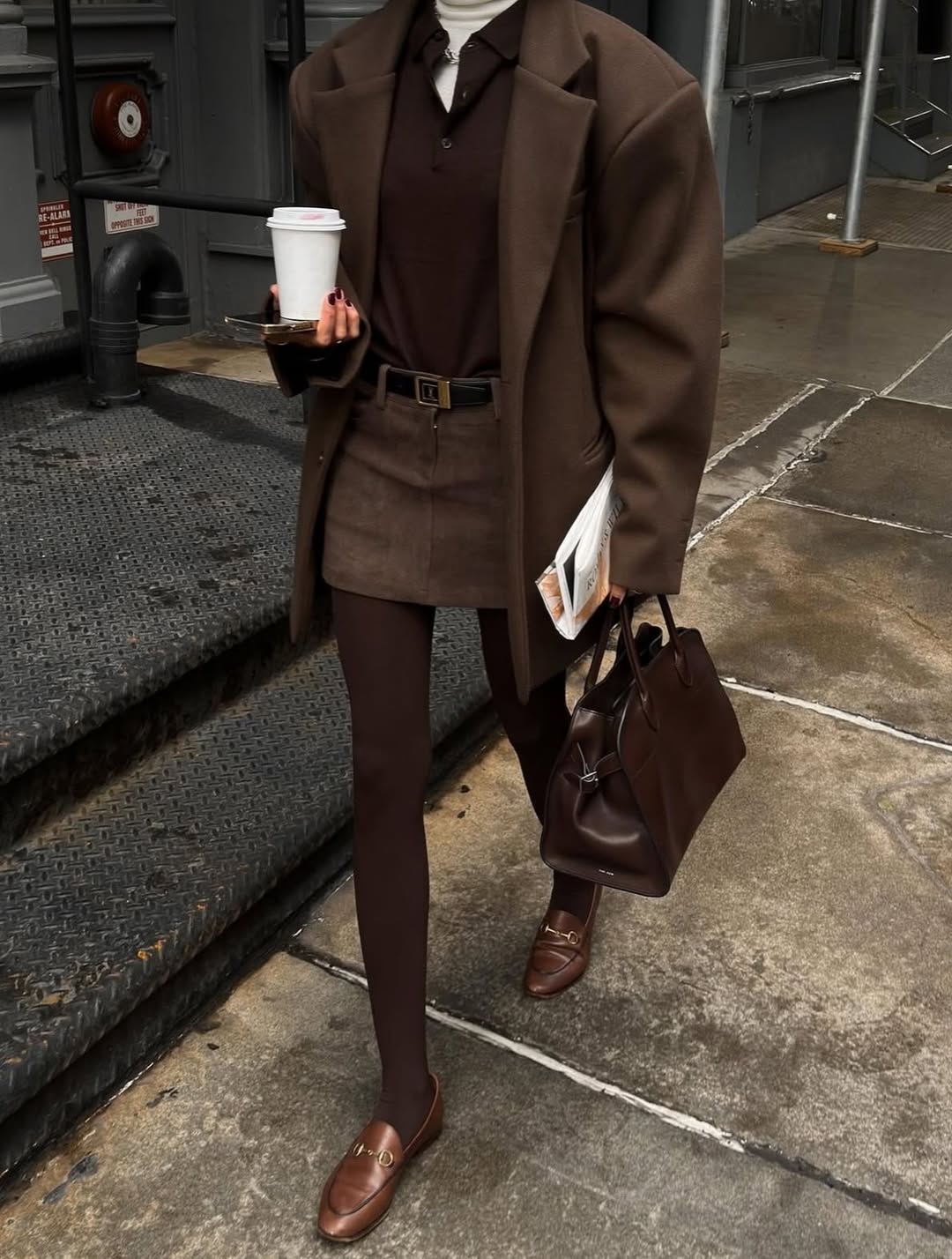 Chic Outfit With Hosiery