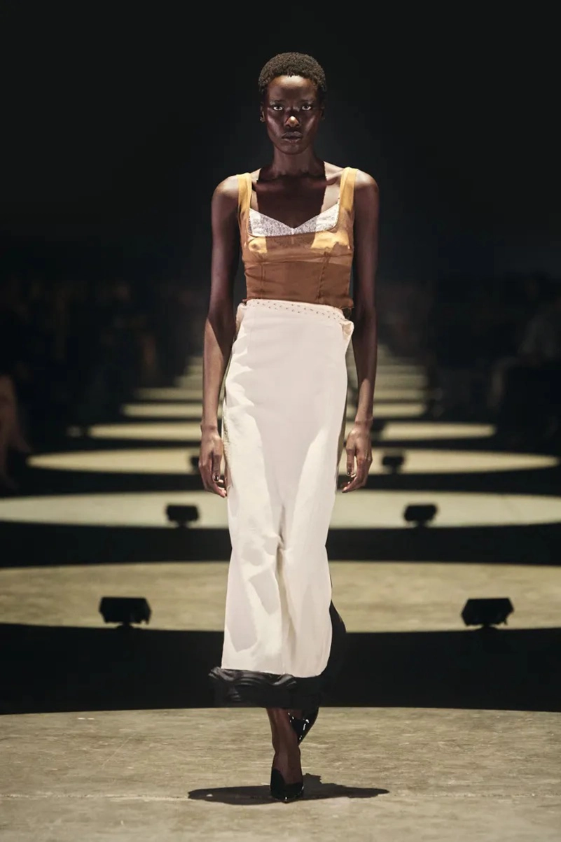 Khaite Spring 2027 Softens Up With Lingerie Dressing And Hand Embroidery
