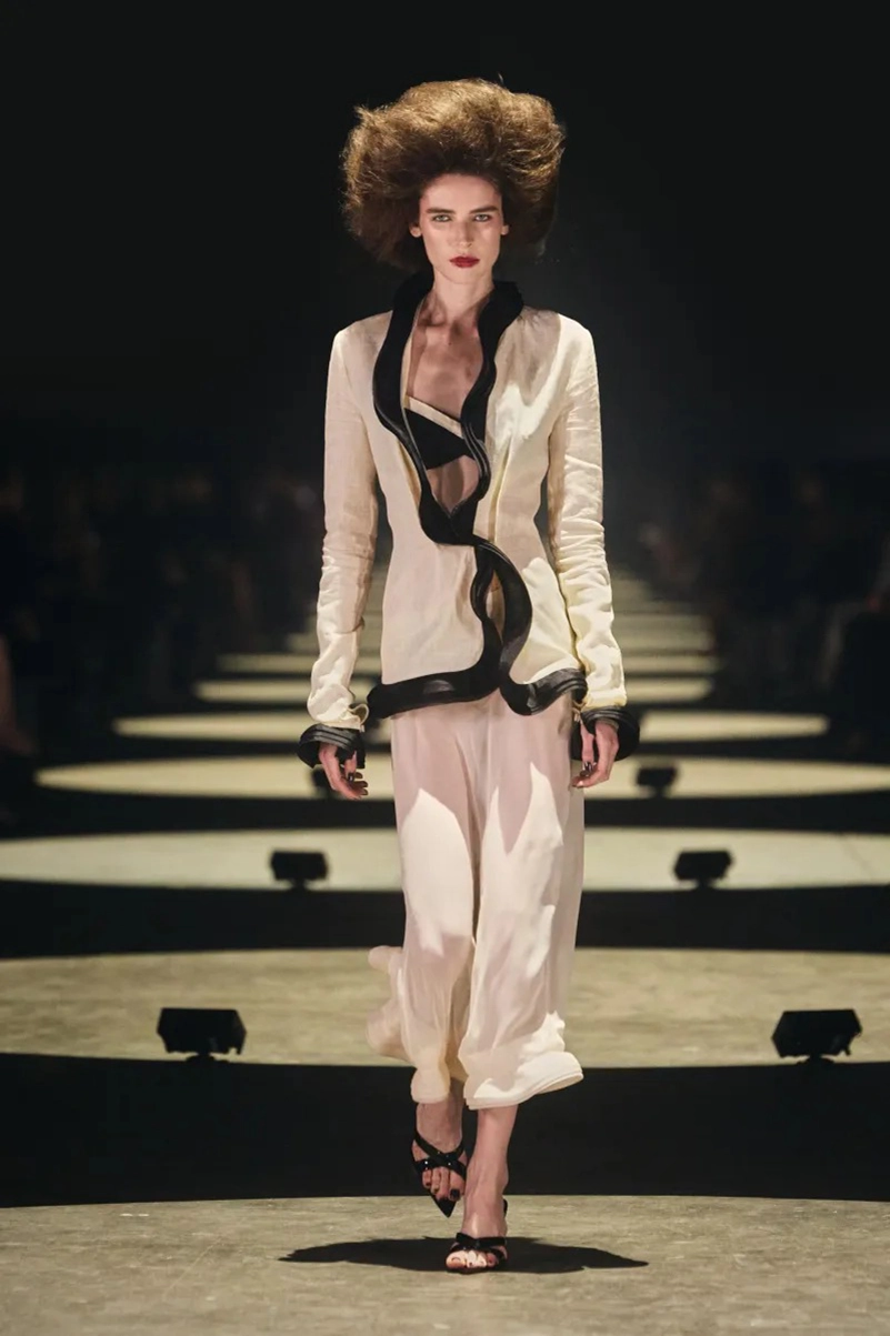 Khaite Spring 2027 Softens Up With Lingerie Dressing And Hand Embroidery