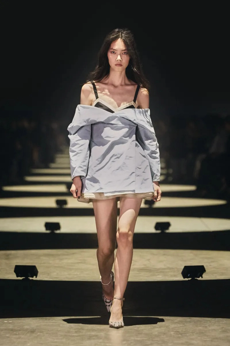 Khaite Spring 2027 Softens Up With Lingerie Dressing And Hand Embroidery