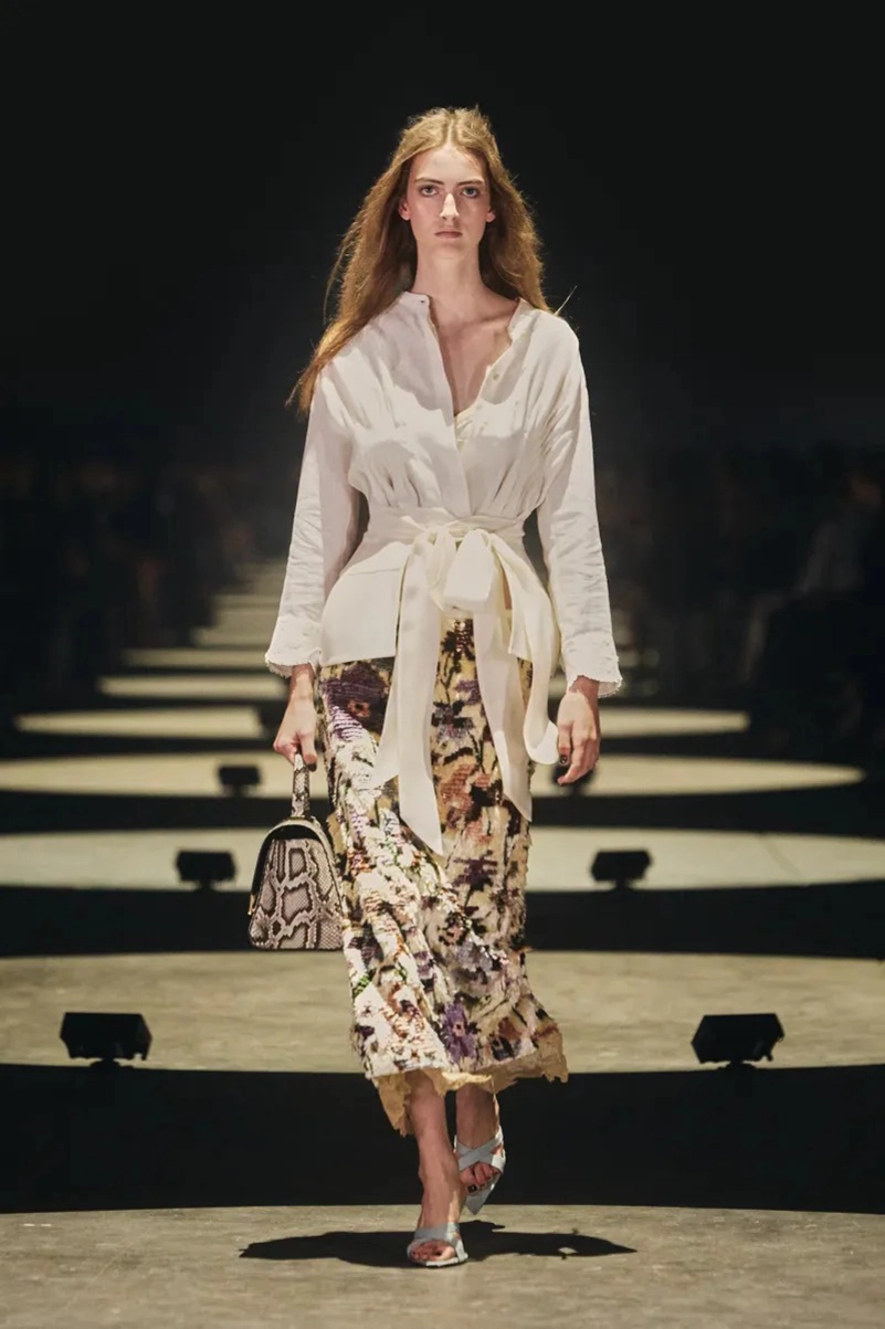 Khaite Spring 2027 Softens Up With Lingerie Dressing And Hand Embroidery