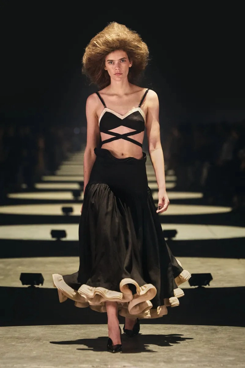 Khaite Spring 2027 Softens Up With Lingerie Dressing And Hand Embroidery