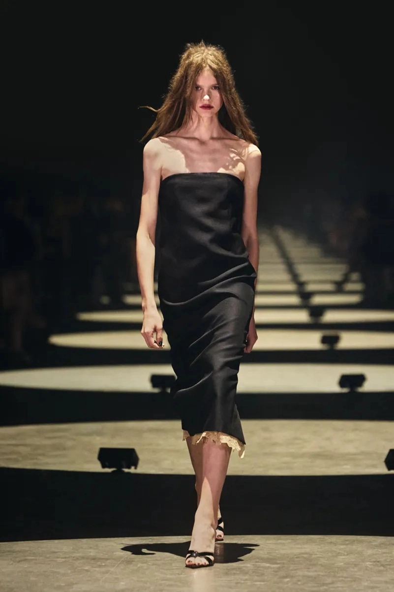 Khaite Spring 2027 Softens Up With Lingerie Dressing And Hand Embroidery